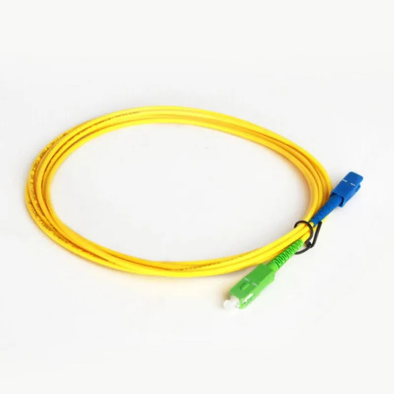 ส่งฟรี สายเคเบิลจัมเปอร์ไฟเบอร์ออปติก โหมดเดียว SC APC-SC UPC-SM 2 มม. 3 มม. สําหรับเครือข่าย CATV