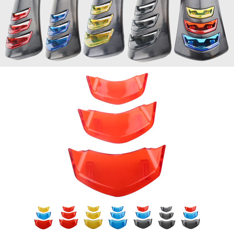เหมาะสําหรับ VESPA VESPA Sprint ฤดูใบไม้ผลิ 150 2019-2023 Primavera Sprint 150 โปร่งใสฮอร์นฝาครอบ Tie Buckle Tie หัวเข็มขัดตกแต่ง
