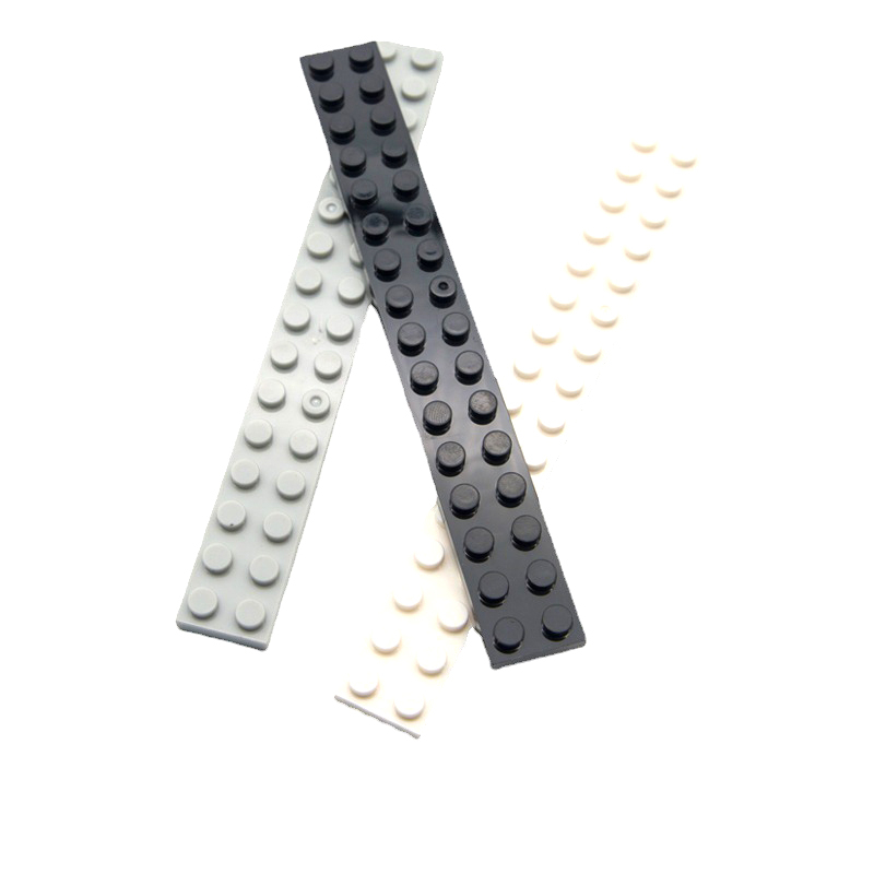 10pcs ขนาด 2x16 Dot แผ่น MOC ประกอบอนุภาค DIY Building Blocks 2*16 ตัวเลขอิฐการศึกษา Creative ของเล่นเด็ก 4282