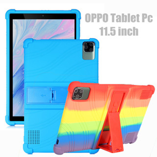 OPPO Tablet PC 11.5 inch Shockproof Case Soft Silicone Adjustable Stand Shell