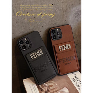 ใหม่ เคสโทรศัพท์มือถือหนัง แบบประทับใจ พร้อมช่องใส่บัตร สําหรับ iPhone 14 14promax 14pro 13promax 13pro 12 12promax 12pro 11promax 11pro 11