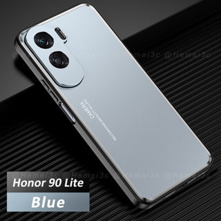 สําหรับ Honor 90 Lite 5G เคสอลูมิเนียมอัลลอยด์ กระจายความร้อน กันกระแทก เคสโทรศัพท์แข็ง