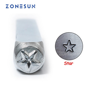 Zonesun แม่พิมพ์เหล็ก รูปโลโก้ตัวอักษร สําหรับทําเครื่องประดับ แหวน สร้อยข้อมือ สร้อยคอ