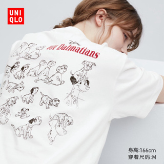 ใหม่ Uniqlo เสื้อยืด พิมพ์ลายหนังสือร่างภาพ สําหรับผู้หญิง 458277