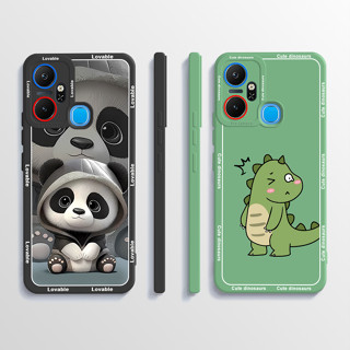 เคสโทรศัพท์มือถือ ซิลิโคนนิ่ม เนื้อแมตต์ ลายการ์ตูน สําหรับ Infinix Smart 6 Plus Infinix Smart6 Plus X6823C X6823