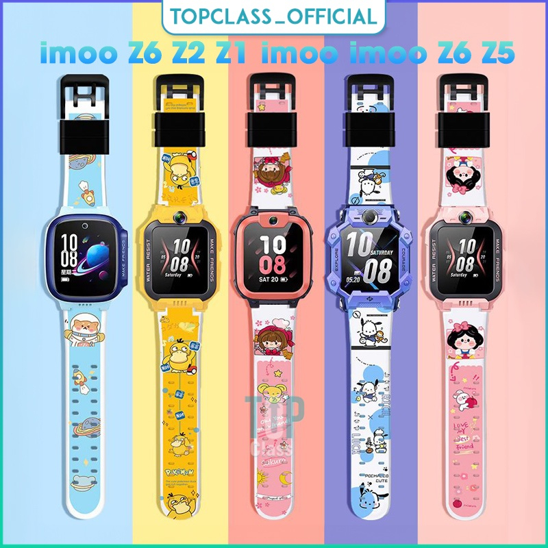 สายนาฬิกา imoo สายนาฬิกาข้อมือซิลิโคน สําหรับ imoo Z6 Z2 Z1 imoo imoo Z6 Z5 สาย imoo watch สายนาฬิกา