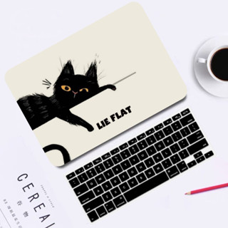 【Cat】For Macbook case M2 Air13.6 New Macbook 2021 Pro14 Air 13.3 A2179 A2337 2018 Pro 13 15 touch bar A1706 A1932 A1466 Cartoon Cover A1708 Air11 Reina13