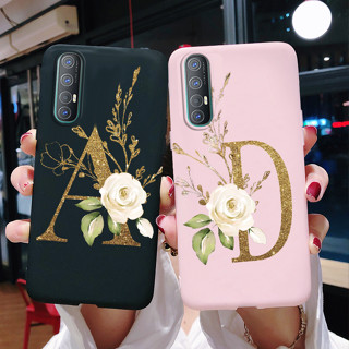 ใหม่ เคสโทรศัพท์ซิลิโคน TPU แบบนิ่ม ลายดอกไม้ และตัวอักษร FindX2 Neo CPH2009 2023 สําหรับ Oppo Find X2 Neo