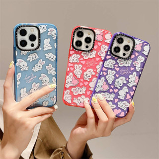 เคสโทรศัพท์มือถือ ลายการ์ตูนกระต่ายน่ารัก สําหรับ เคส Samsung Galaxy s23 + s22 ultra s23 plus iPhone xs max xr 11 pro max 12x13 pro 14 pro max case