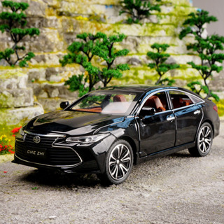 【ไม่มีกล่อง】โมเดลรถยนต์ Toyota Avalon diecast car chezhi โลหะผสมสังกะสี 1/24 ของเล่นสําหรับเด็กผู้ชาย ของขวัญวันเกิด