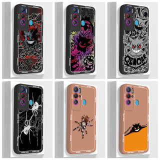 เคสโทรศัพท์มือถือ ซิลิโคนนิ่ม แฟชั่น สําหรับ Tecno Pova Neo Pova 3 4 4 Pro 5 Case Tecno LE6 LH6n LG7n LG8n
