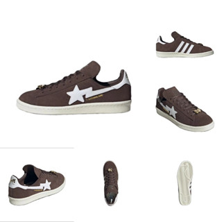 A BATHING APE x originals Campus 80S รองเท้าลําลอง สําหรับผู้ชาย ผู้หญิง IF3379