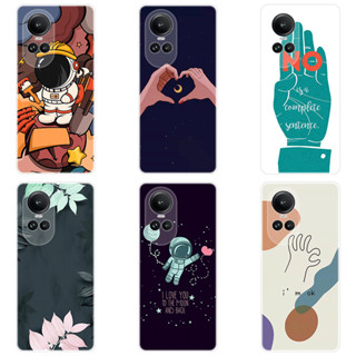 เคส OPPO Reno 10 Pro เคสซิลิโคน TPU ฝาหลัง OPPO Reno 10Pro การ์ตูน เคสโทรศัพท์ แบบนิ่ม