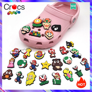 C rocs Jibbitz Charms รองเท้าแฟชั่น อุปกรณ์เสริม สําหรับ Crocs Charms 27 ชิ้น