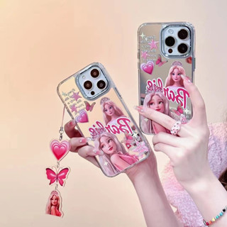 เคสโทรศัพท์มือถือกระจก พิมพ์ลาย Girly สําหรับ iPhone 11 12 12pro 12promax 13 13pro 13promax 14 14pro 14promax