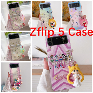 เคสมือถือ แบบแข็ง ลายกระบองเพชร กันกระแทก สําหรับ Samsung Galaxy Z Flip 5 ZFlip 5 Z Flip5