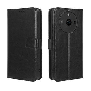 Realme 11 5G เคส Leather Case เคสโทรศัพท์ Stand Wallet Realme11 5Gเคสมือถือ Cover