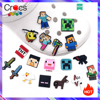 C rocs Jibbitz Charms รองเท้าแฟชั่น อุปกรณ์เสริม สําหรับ Crocs Charms 18 ชิ้น