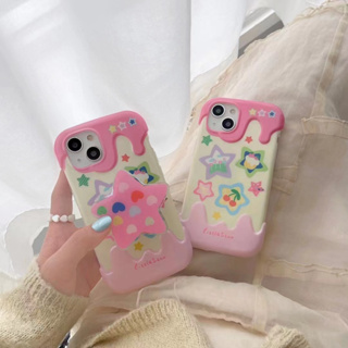 เคสโทรศัพท์มือถือ ลาย Girly Star สําหรับ iPhone 11 12 12pro 12promax 13 13pro 13promax 14 14pro 14promax