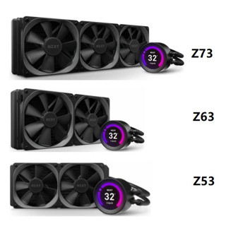 Nzxt AIO Z73 Z63 Z53 เครื่องทําความเย็น CPU สําหรับ LGA1700 115x 1200 1366 2011 2011-V3 และ AM4 TR4