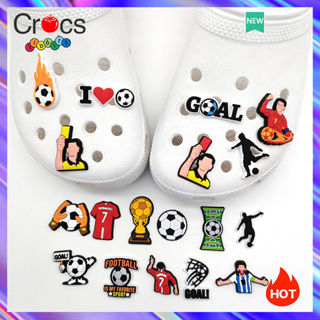 C rocs Jibbitz Charms รองเท้าแฟชั่น อุปกรณ์เสริม สําหรับ Crocs Charms 18 ชิ้น