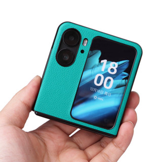 เคสโทรศัพท์มือถือ แบบฝาพับ บางพิเศษ พร้อมช่องใส่บัตร สําหรับ OPPO Find N2