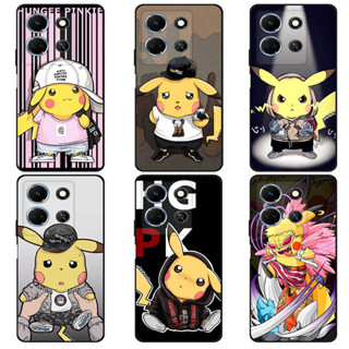 เคส Infinix Note 30 4G 5G Case การ์ตูน Pokemon Pikachu เคสซิลิโคน Soft TPU โทรศัพท์มือถือ Back เคส