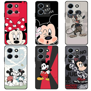 เคส Infinix Note 30 4G 5G Case การ์ตูน Mickey Minnie เคสซิลิโคน Soft TPU โทรศัพท์มือถือ Back เคส