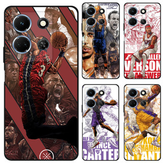 เคส Infinix Note 30 4G 5G Case การ์ตูน Basketball Star Soft TPU เคสซิลิโคน โทรศัพท์มือถือ เคส