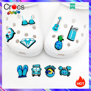 C rocs Jibbitz Charms รองเท้าแฟชั่น อุปกรณ์เสริม สําหรับ Crocs Charms 10 ชิ้น ต่อชุด