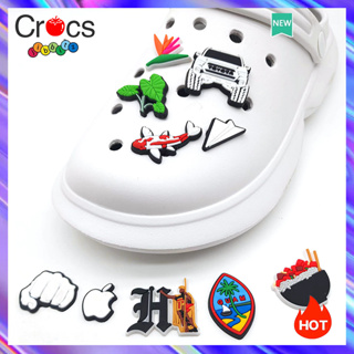 C rocs Jibbitz Charms รองเท้าแฟชั่น อุปกรณ์เสริม สําหรับ Crocs Charms 12 ชิ้น