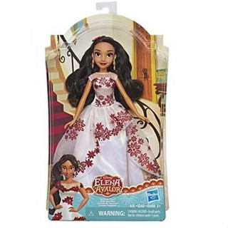 Disney Elena of Avalor Content Fashion Doll - Navidad Gown Disney Elena of Avalor ชุดตุ๊กตาแฟชั่น