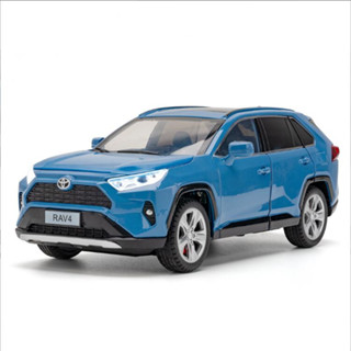 โมเดลรถยนต์ Toyota RAV4 สเกล 1:24 ของเล่นสําหรับเด็ก