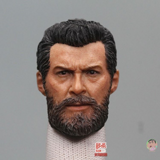 Miao 1/6 X-MEN Wolverine Logan Hugh Jackman Head Sculpt