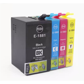 ตลับหมึก สําหรับ EPSON 188 EPSON WF-7111 WF-7110 WF-7621 WF-7620 WF-3641 T1881-1884 4 ชิ้น 1 ชุด