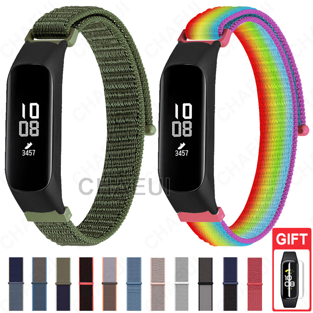 สายนาฬิกาข้อมือไนล่อน แบบนิ่ม สําหรับ Galaxy Fit 2 SM-R220