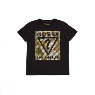 Guess1 เสื้อยืด ลายนูน สําหรับเด็กวัยหัดเดิน