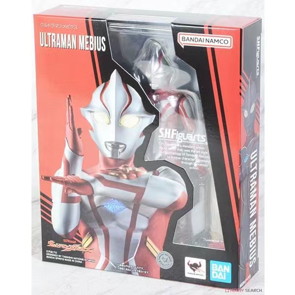 [พร้อมส่ง] Bandai BANDAI ของแท้ SHF ULTRAMAN MEBIUS โมเดลสําเร็จรูป ของขวัญสําหรับแฟนหนุ่ม