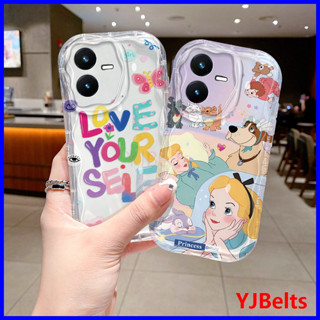 เคส Vivo Y22 เคส Vivo Y22S tpu เคสนิ่ม แบบใส ลายครีม เคสโทรศัพท์ NYW