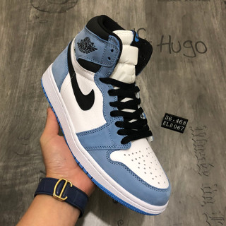 รองเท้ากีฬา รองเท้าบาสเก็ตบอล Air Jordan 1 Retro High OG "University Blue"  555088-134