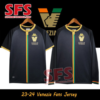 【SFS】เสื้อยืดแขนยาว ลายทีมชาติฟุตบอล Venice VENEZIA คุณภาพสูง ไซซ์ S-2XL 2023