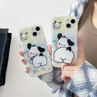 เคสโทรศัพท์มือถือ TPU แบบนิ่ม สองด้าน สําหรับ iphone 14 Pro Max 13 Pro Max 12 Pro Max