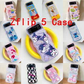 เคสมือถือ ลายการ์ตูนไอศกรีมน่ารัก พับได้ กันตก สําหรับ Samsung Galaxy Z Flip 5 ZFlip 5 Z Flip5