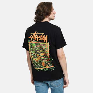 เสื้อยืดแขนสั้น คอกลม ทรงหลวม พิมพ์ลาย Stussy แฟชั่นฤดูร้อน สไตล์ยุโรป และอเมริกา สําหรับผู้ชาย