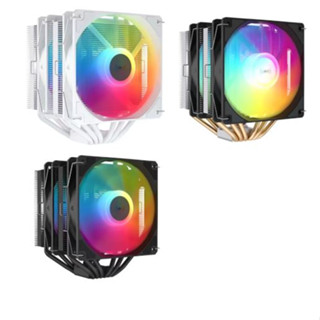 Proartist E6 ท่อระบายความร้อน CPU หอคอยคู่ 6 ท่อความร้อน 240W สําหรับ LGA1700 1200 AM4