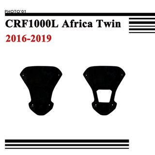 Pselr ชิวหน้า บังลม กระจกหน้ารถ กระจกกันลม สําหรับ Honda CRF1000L CRF 1000L Africa 2016 2017 2018 2019