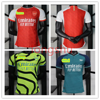 เสื้อกีฬาแขนสั้น ลายทีมชาติฟุตบอล arsenal 2023 2024 ชุดเหย้า ไซซ์ S - XXL