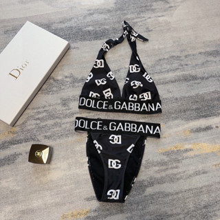 ชุดว่ายน้ํา Dolce&amp;Gabbana สีดํา