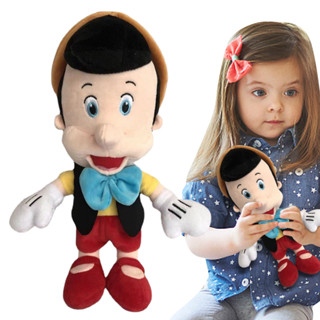 ของเล่นตุ๊กตา Pinocchio ยัดนุ่น รูปทรง Pinocchio สวมใส่สบาย สําหรับเด็ก