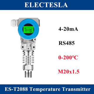 เครื่องวัดความดันน้ํามันดีเซล 1Mpa 10Kpa 10bar M20x1.5 เชื่อมต่อ 4-20mA RS485 200 องศา